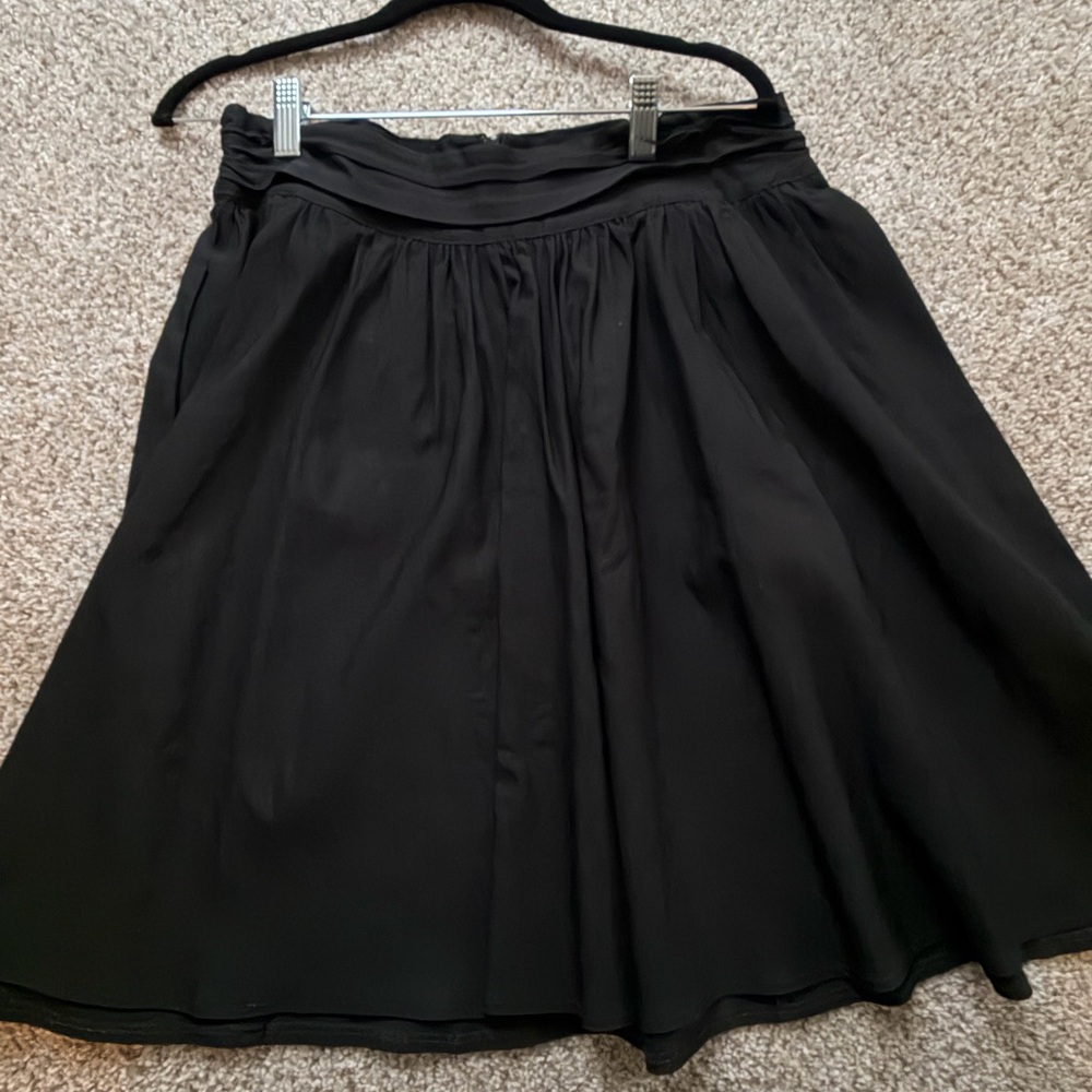 Sourpuss Black A-Line Full Skirt